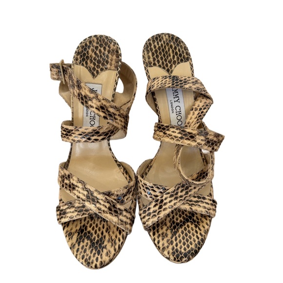 Jimmy Choo Python Heels - Picture 2 of 2